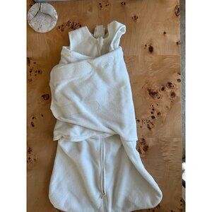 Halo SleepSack Swaddle Small For Infants 3-6 Months 100% Polyester White With Mo